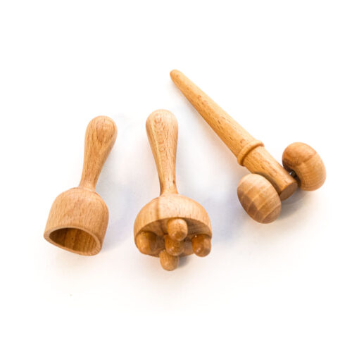 Maderotherapy Face Massage Set - 3 - Varnished